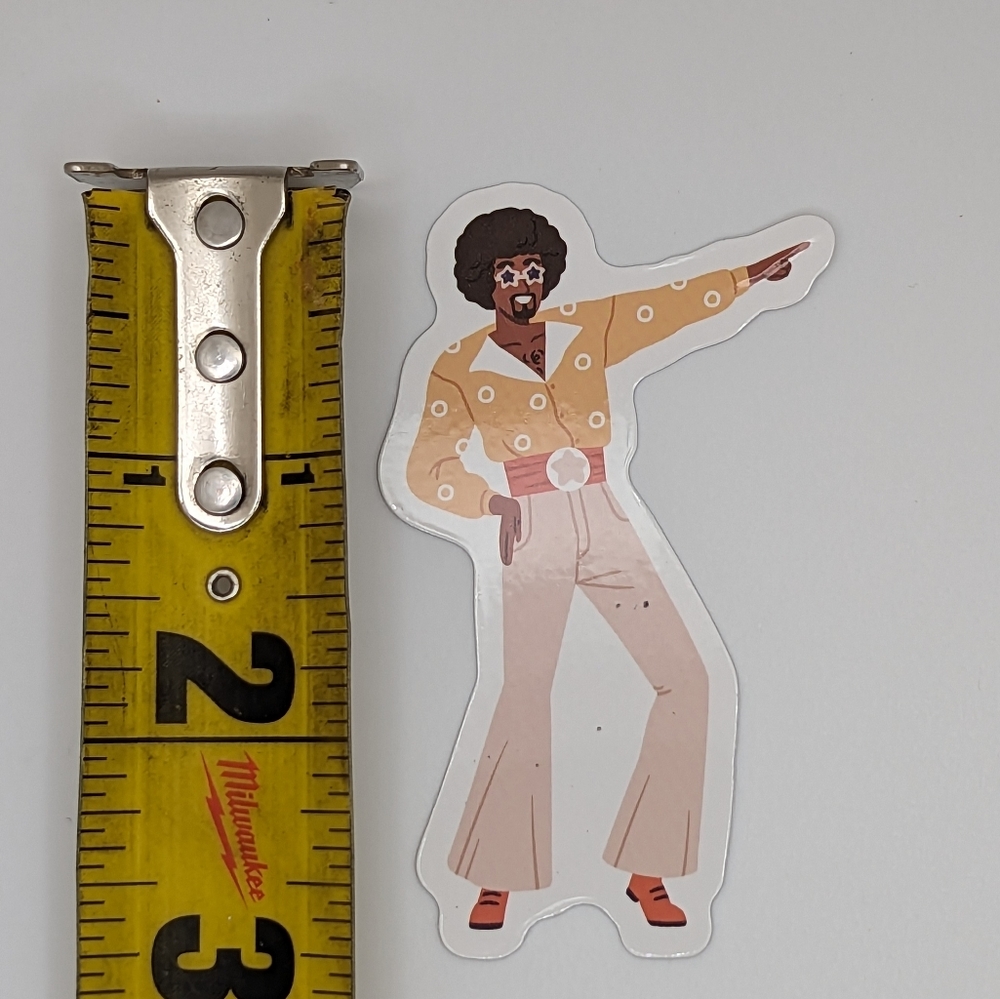 Disco Man Sticker - Picture 2 of 2
